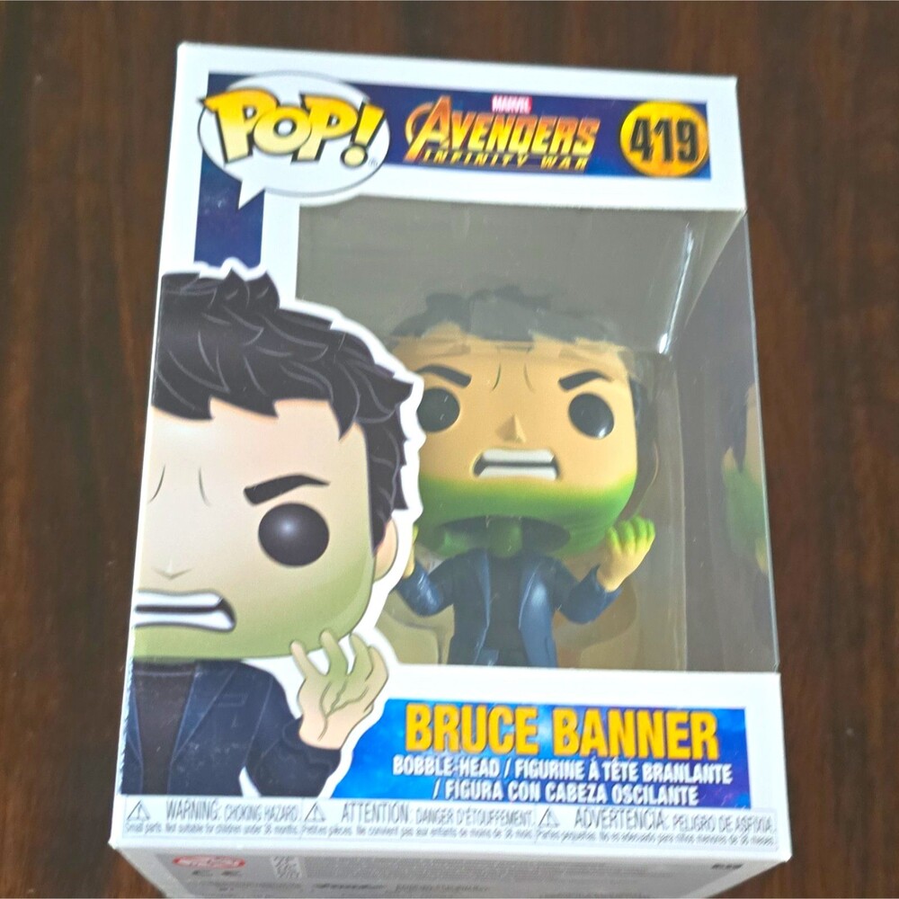 Funko Pop! Vinyl: Marvel Avengers Infinity War - Bruce Banner (Bobblehead) #419